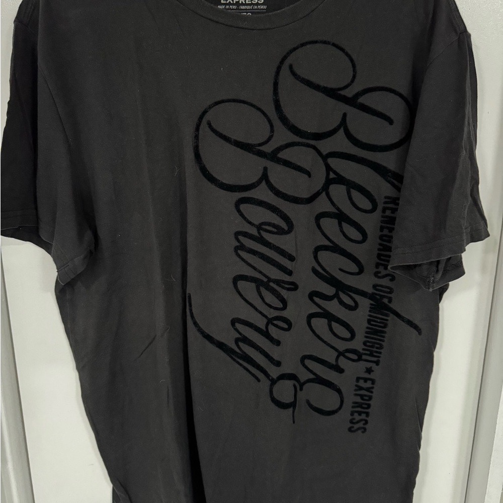 Express Charcoal Graphic Tee for Men